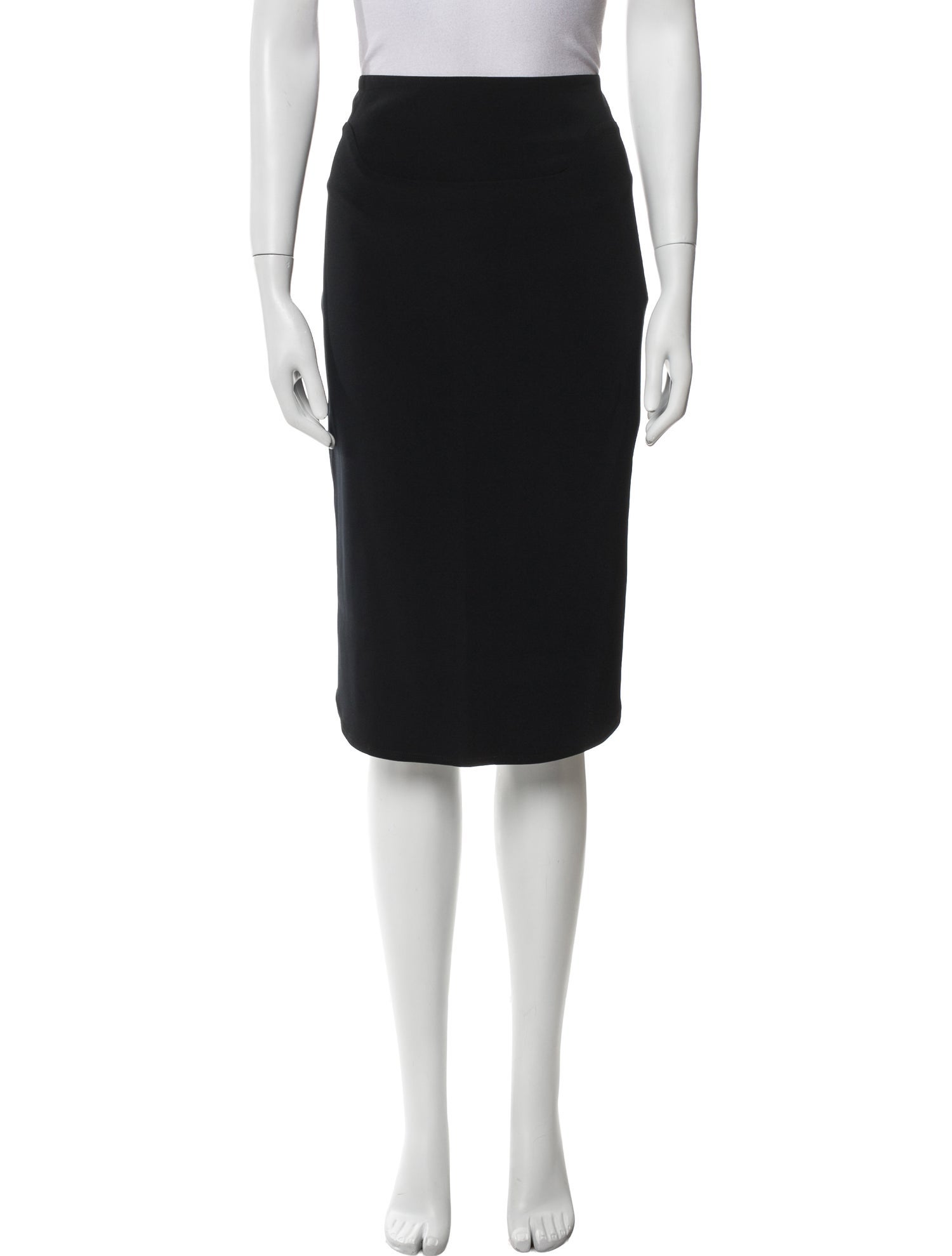 Mugler Ruffle Embellishment Knee-Length Skirt