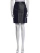 Mugler Wool Knee-Length Skirt