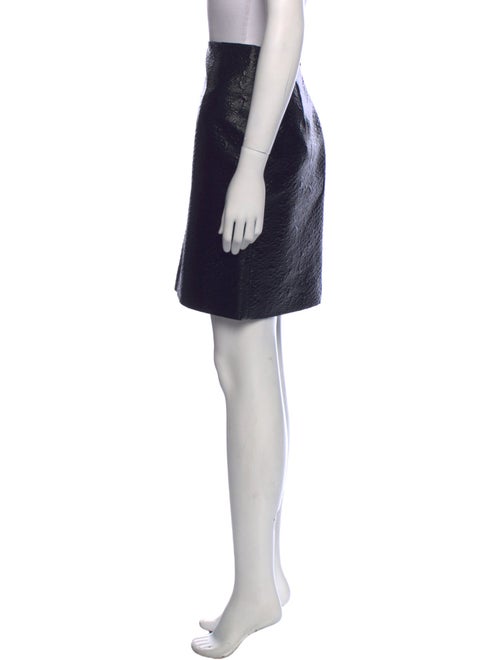 Mugler Wool Knee-Length Skirt