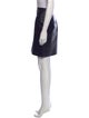 Mugler Wool Knee-Length Skirt