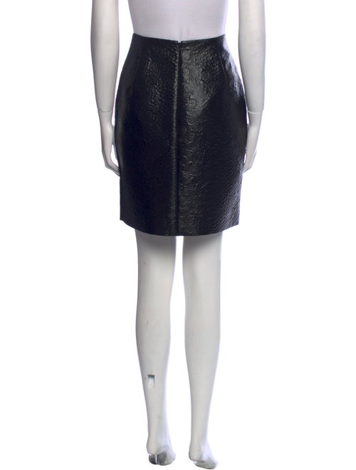 Mugler Wool Knee-Length Skirt