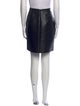Mugler Wool Knee-Length Skirt