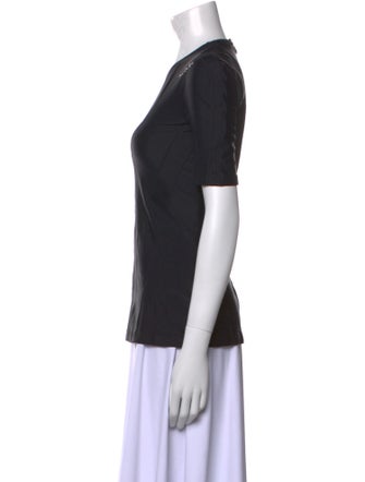 Mugler Crew Neck Short Sleeve T-Shirt