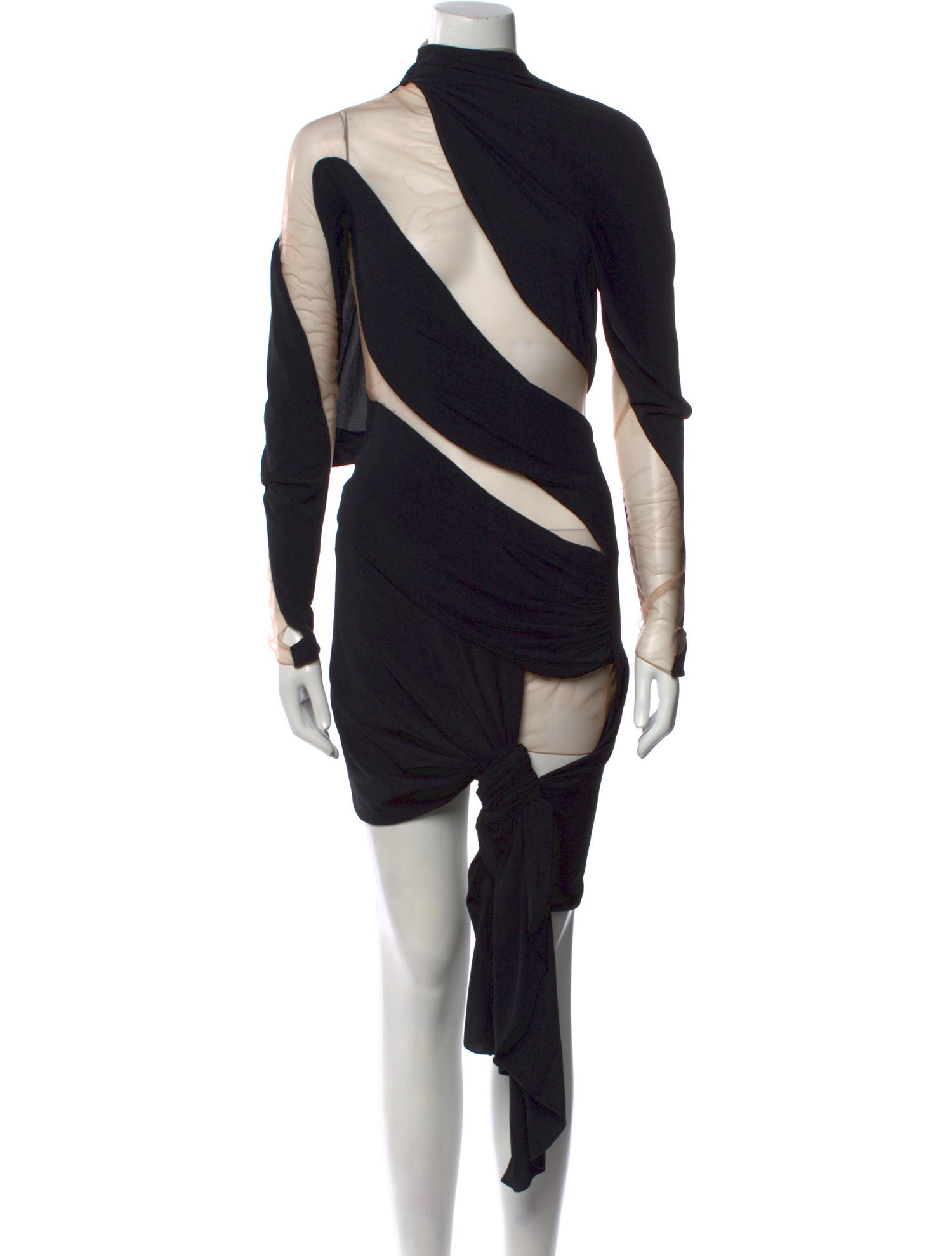 Mugler Printed Mini Dress