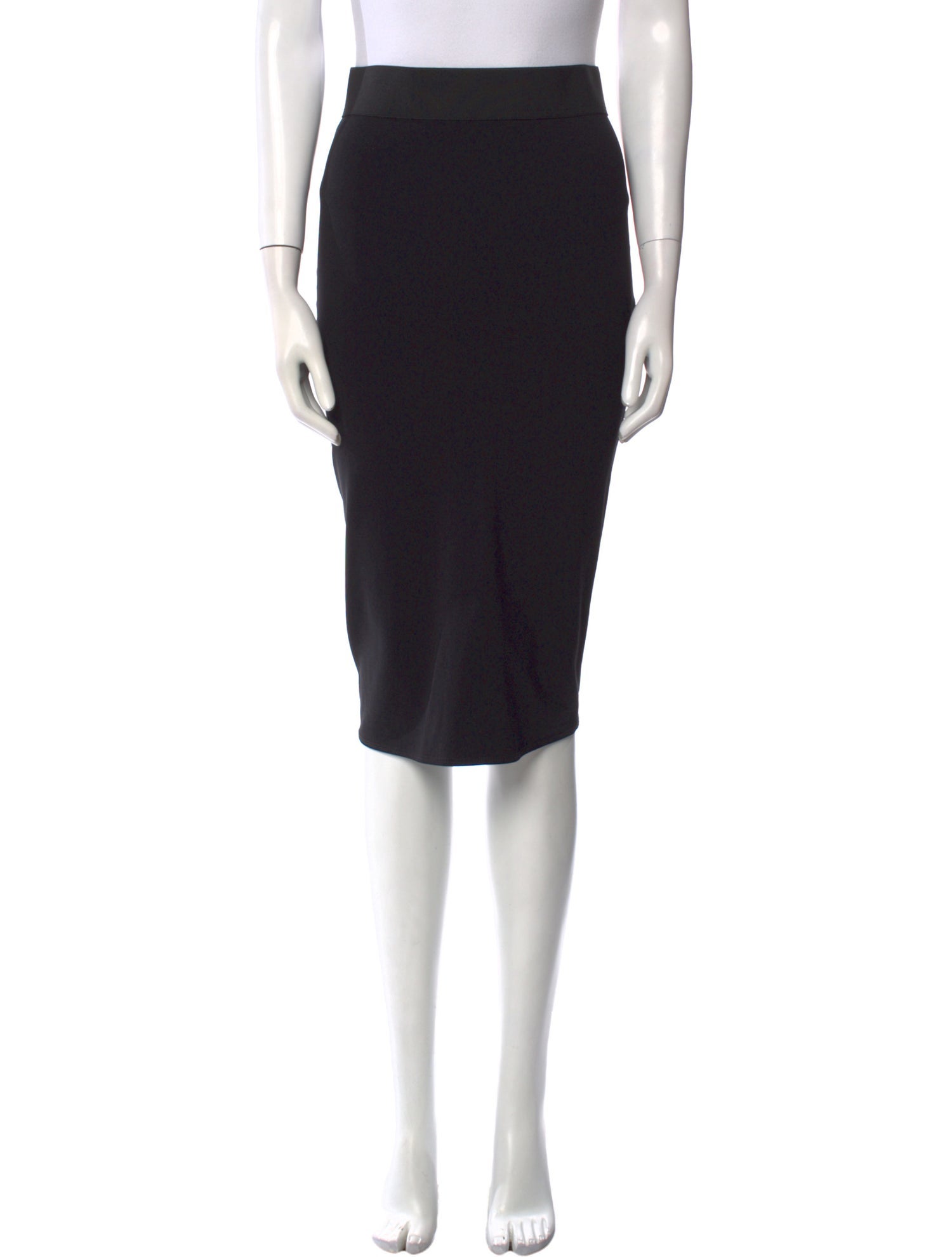 Mugler Beaded Accents Knee-Length Skirt