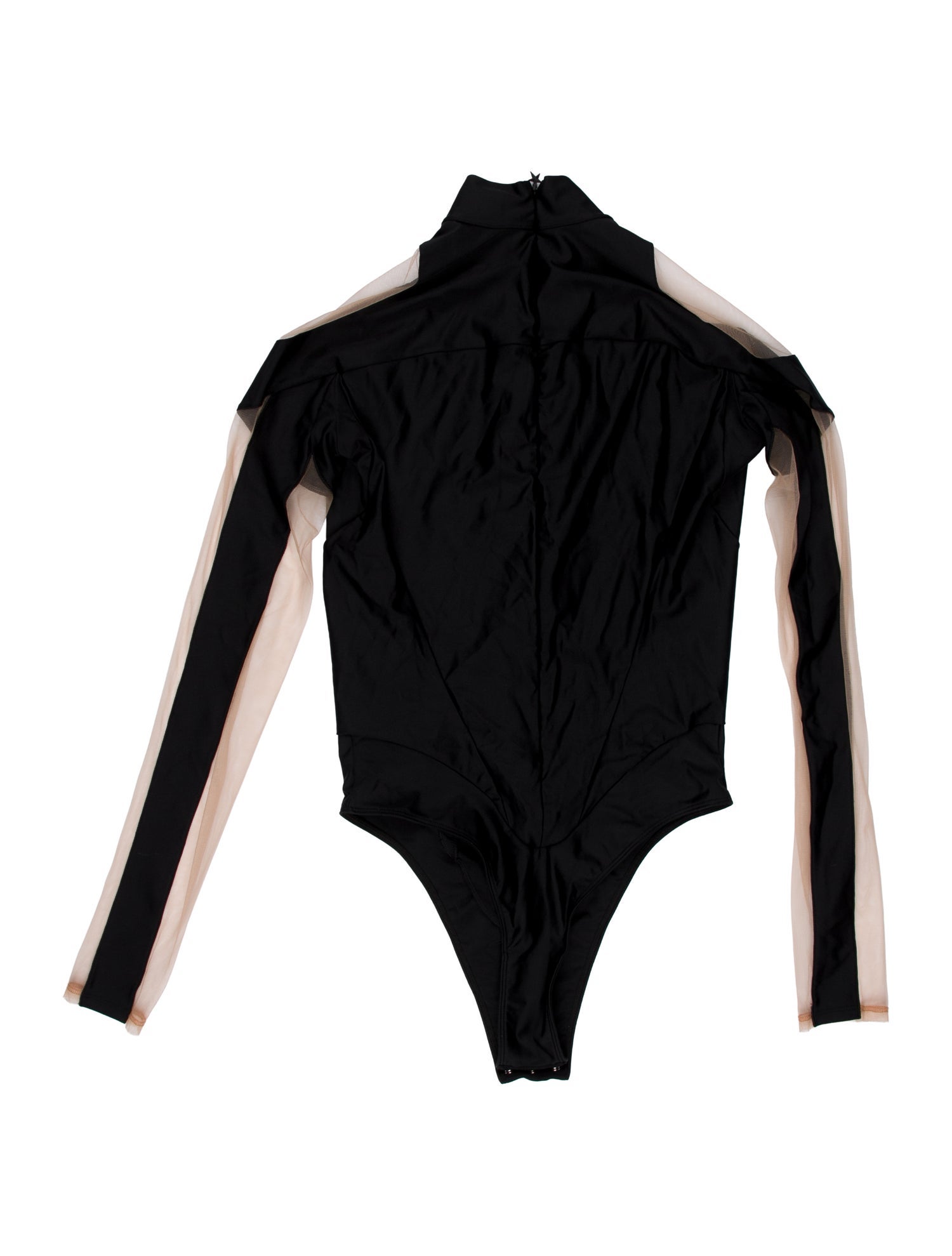 Mugler Turtleneck Long Sleeve Bodysuit w/ Tags