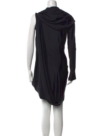 Mugler V-Neck Mini Dress