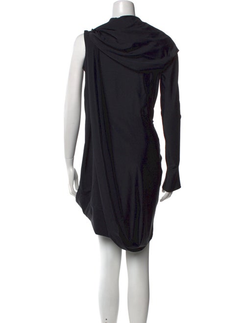 Mugler V-Neck Mini Dress