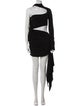 Mugler One-Shoulder Mini Dress