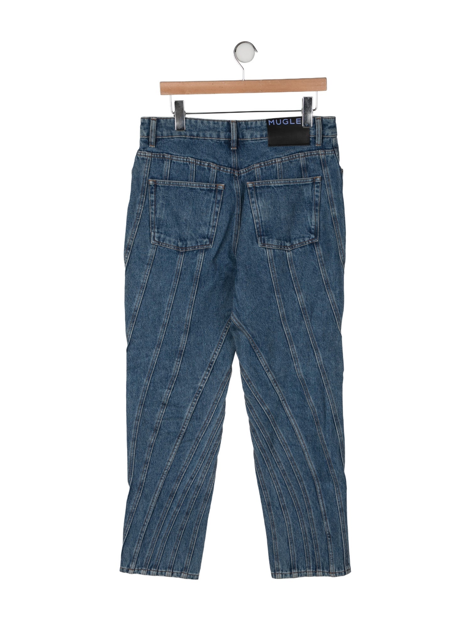 Mugler Straight-Leg Jeans