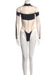 Mugler Turtleneck Long Sleeve Bodysuit