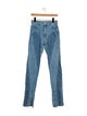 Mugler High-Rise Straight Leg Jeans