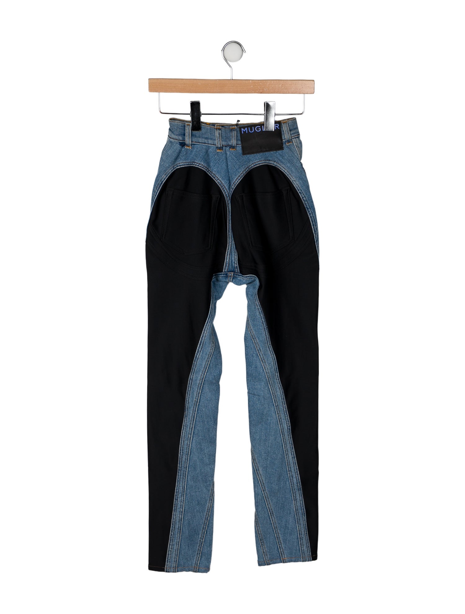 Mugler High-Rise Skinny Leg Jeans w/ Tags
