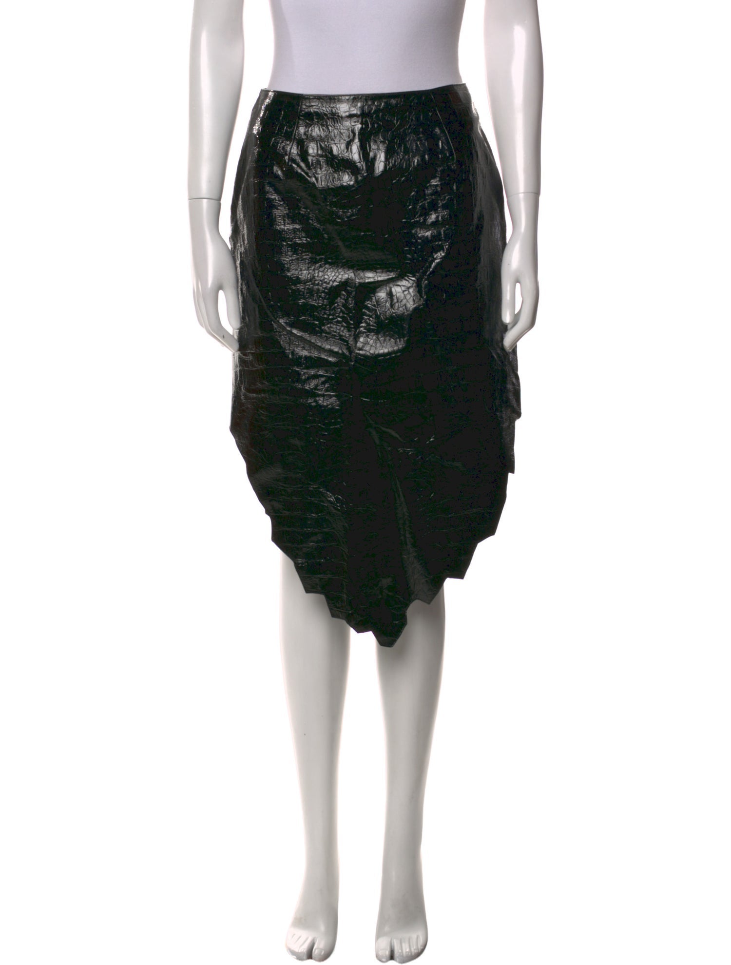 Mugler Vintage Knee-Length Skirt