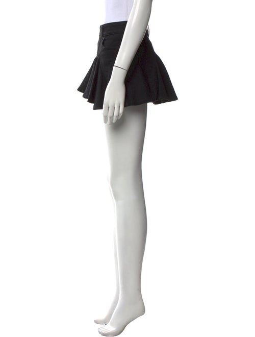 Mugler Ruffle Embellishment Mini Skirt