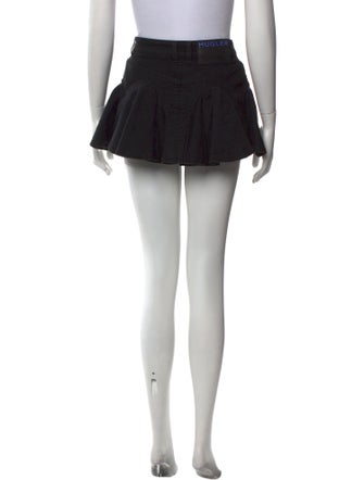 Mugler Ruffle Embellishment Mini Skirt