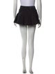 Mugler Ruffle Embellishment Mini Skirt