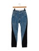 Mugler Mid-Rise Straight Leg Jeans