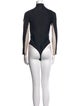 Mugler Turtleneck Long Sleeve Bodysuit
