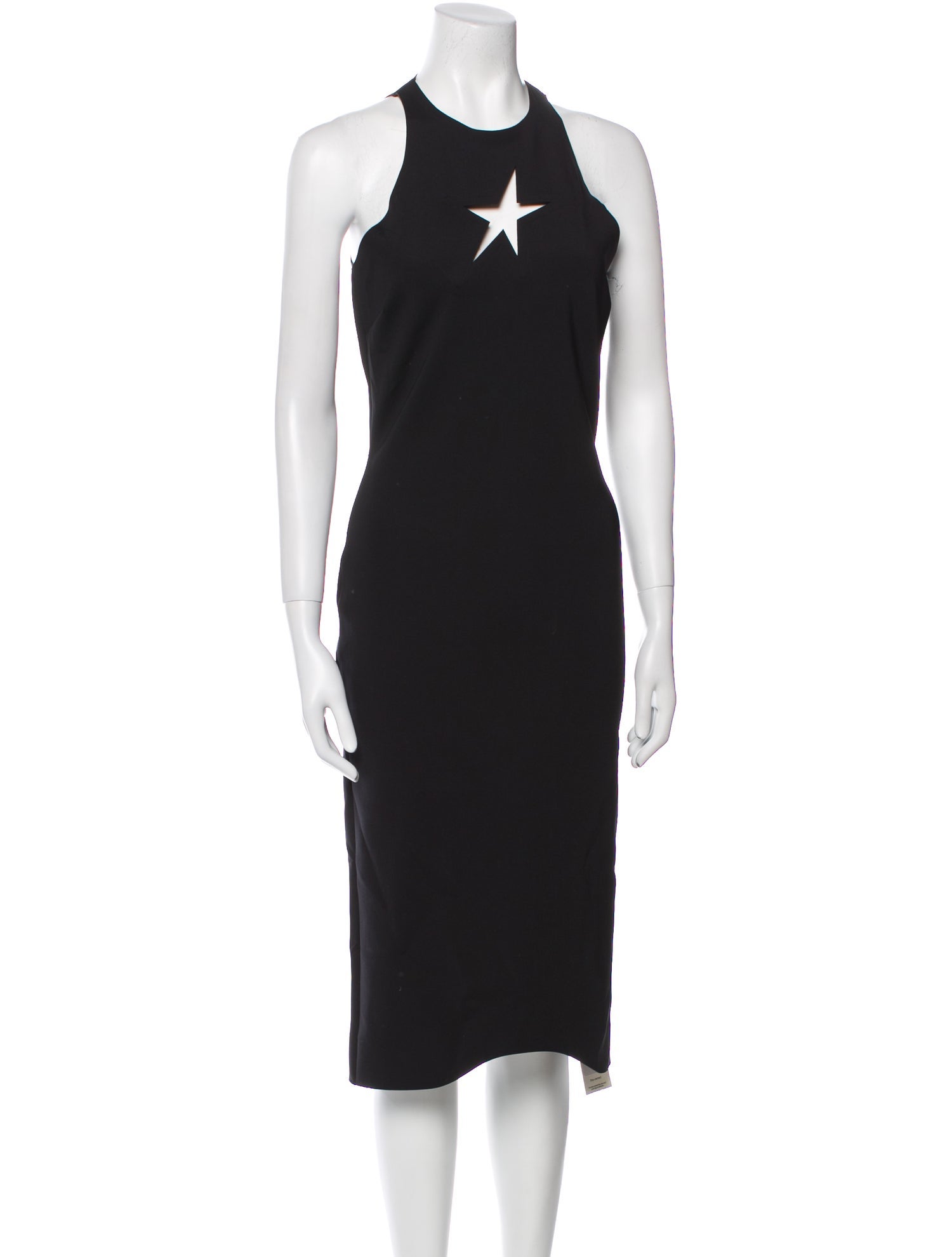 Mugler Halterneck Midi Length Dress w/ Tags