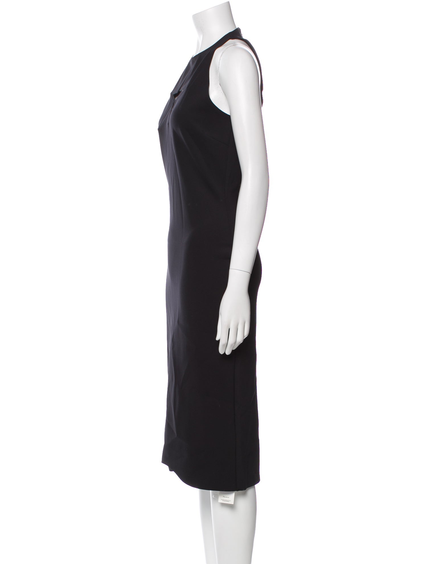 Mugler Halterneck Midi Length Dress w/ Tags