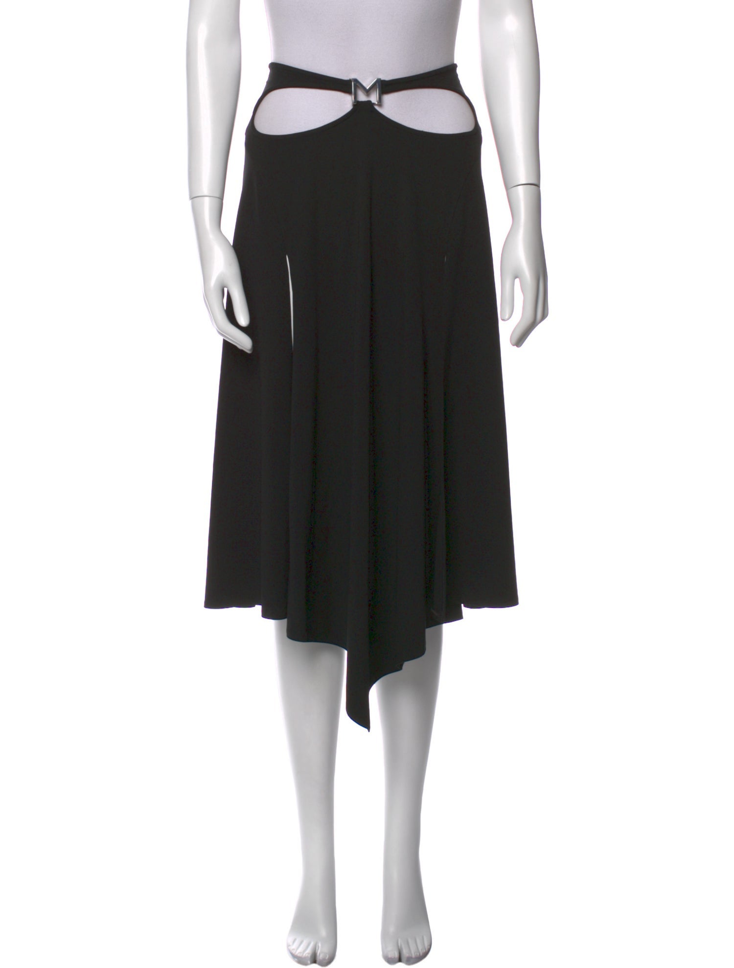 Mugler Midi Length Skirt