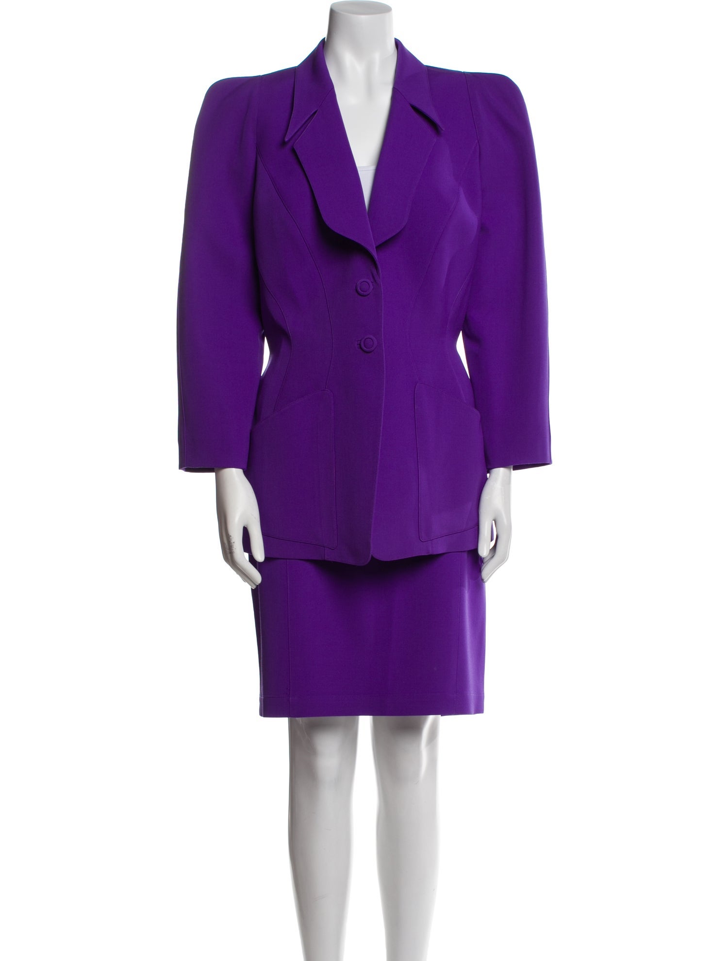 Thierry Mugler Vintage 1990's Skirt Suit