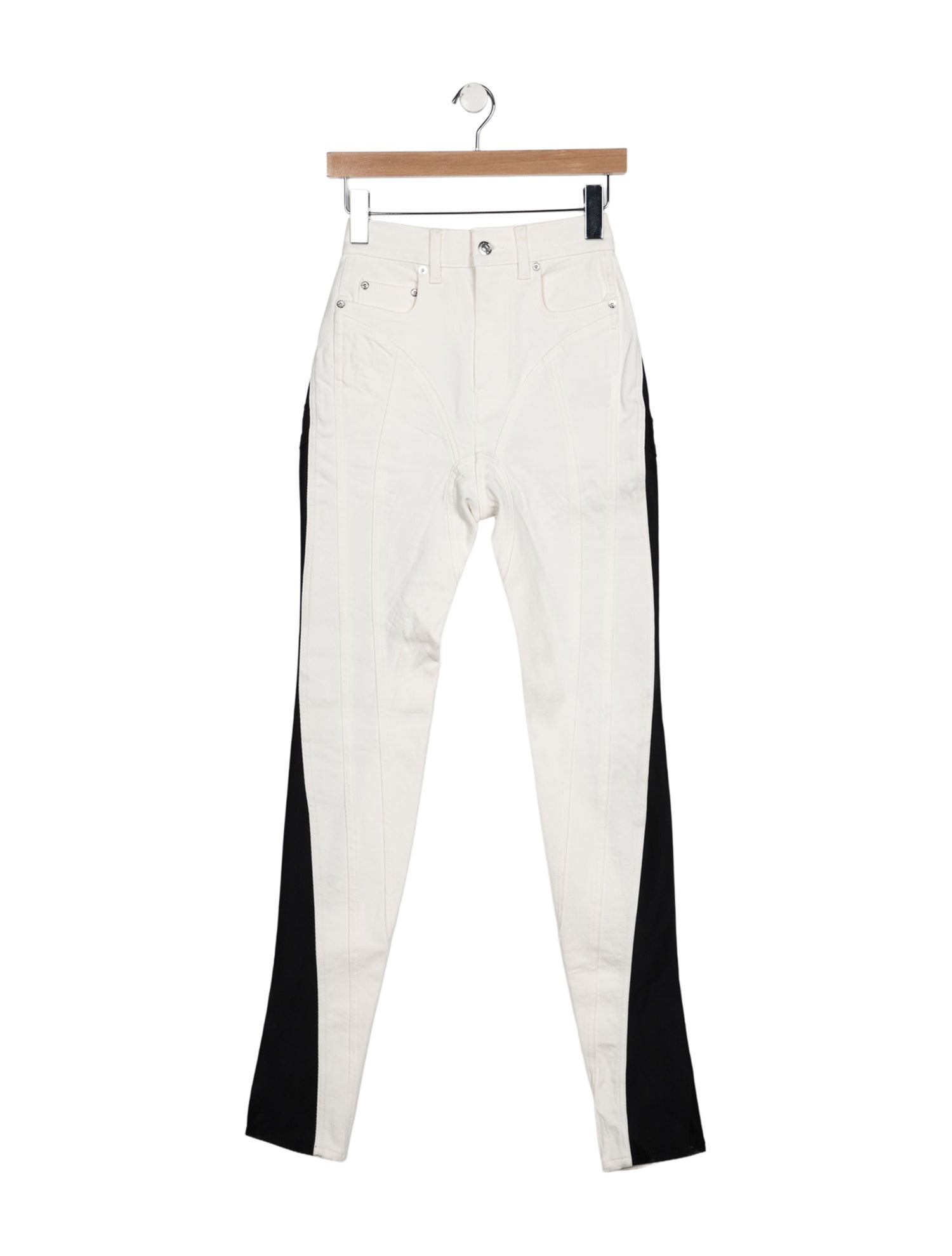 Mugler Mid-Rise Skinny Leg Jeans