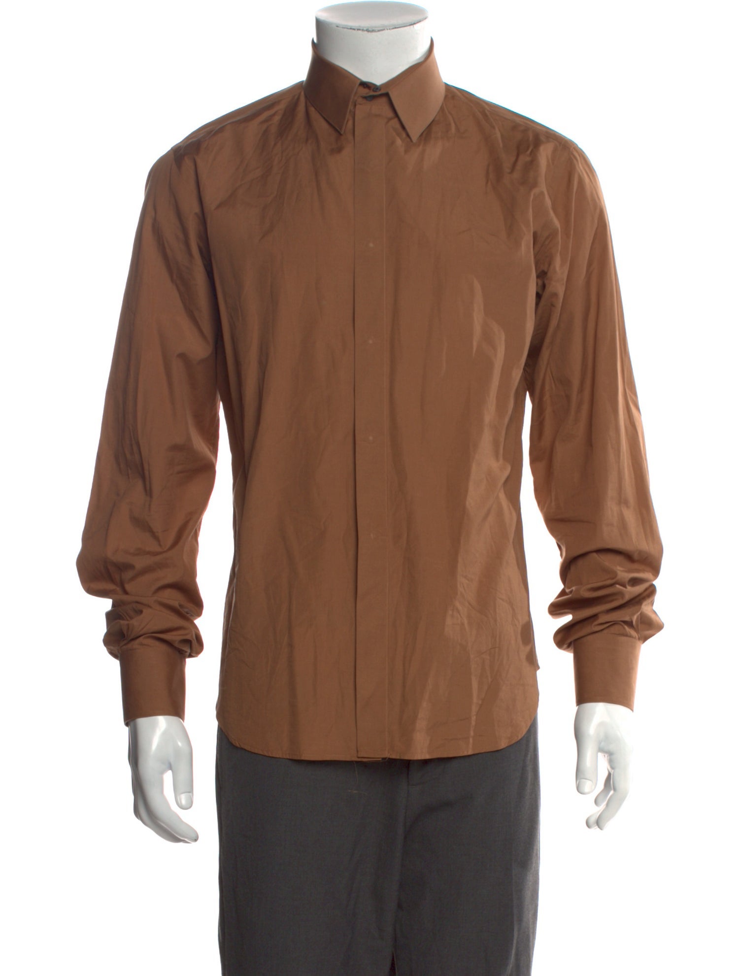 Mugler Vintage Long Sleeve Dress Shirt