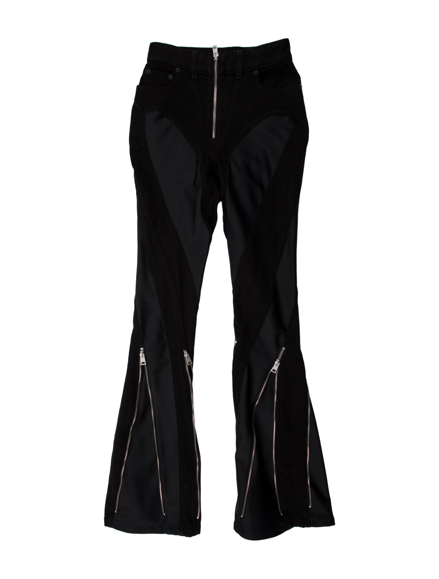 Mugler Wide Leg Pants