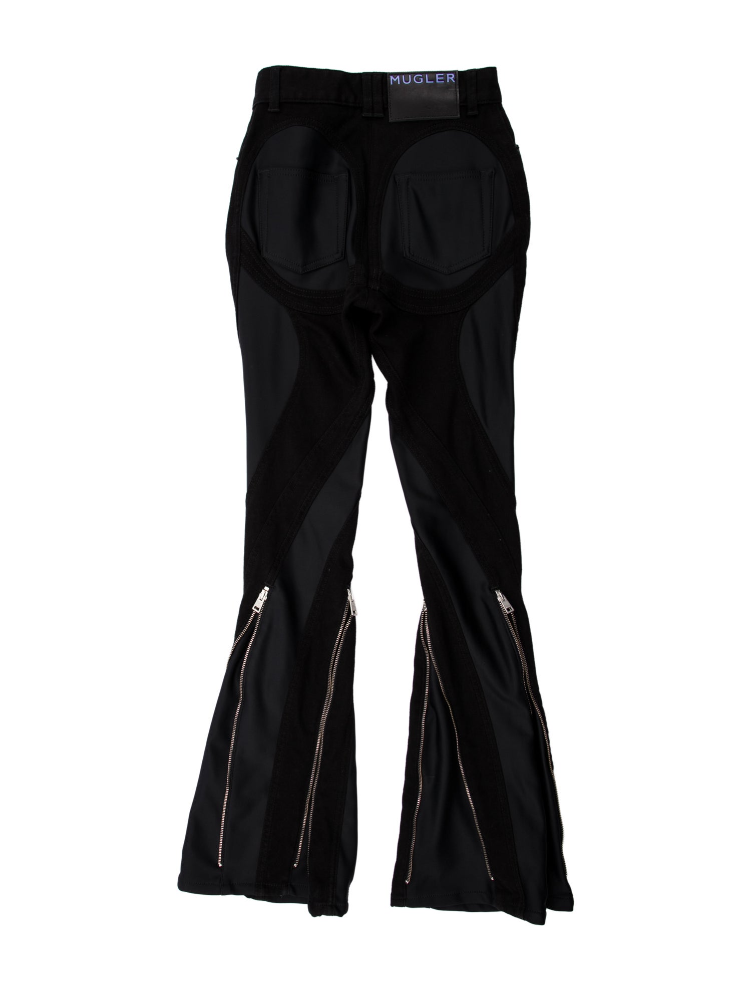 Mugler Wide Leg Pants