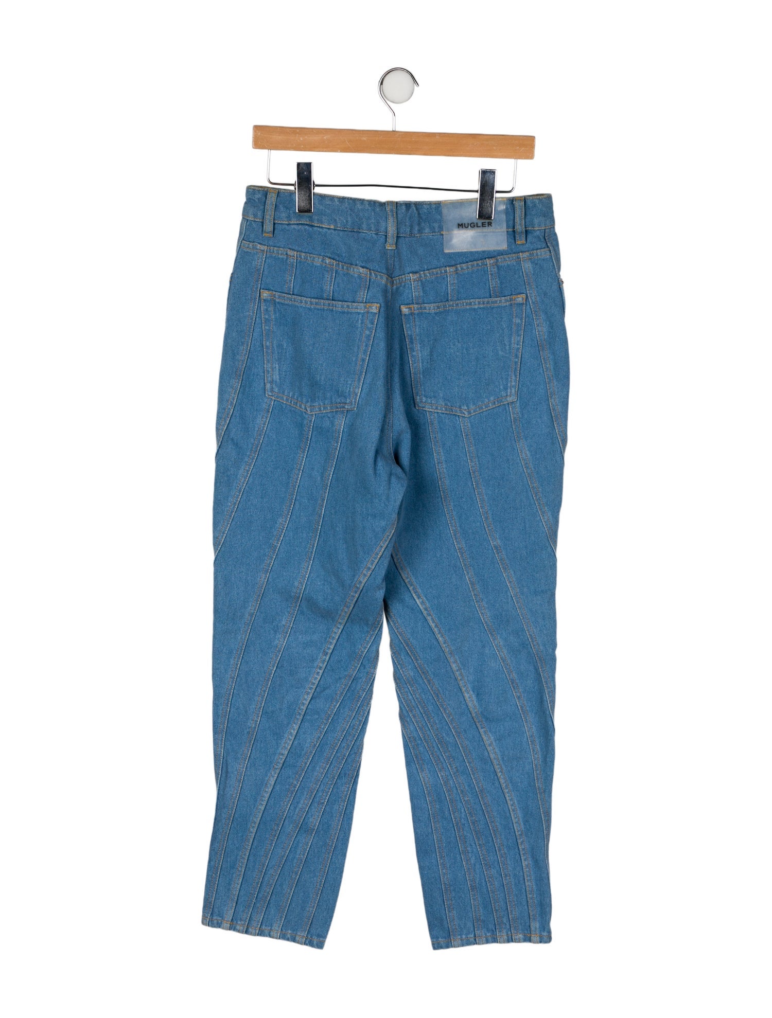 Mugler Straight-Leg Jeans