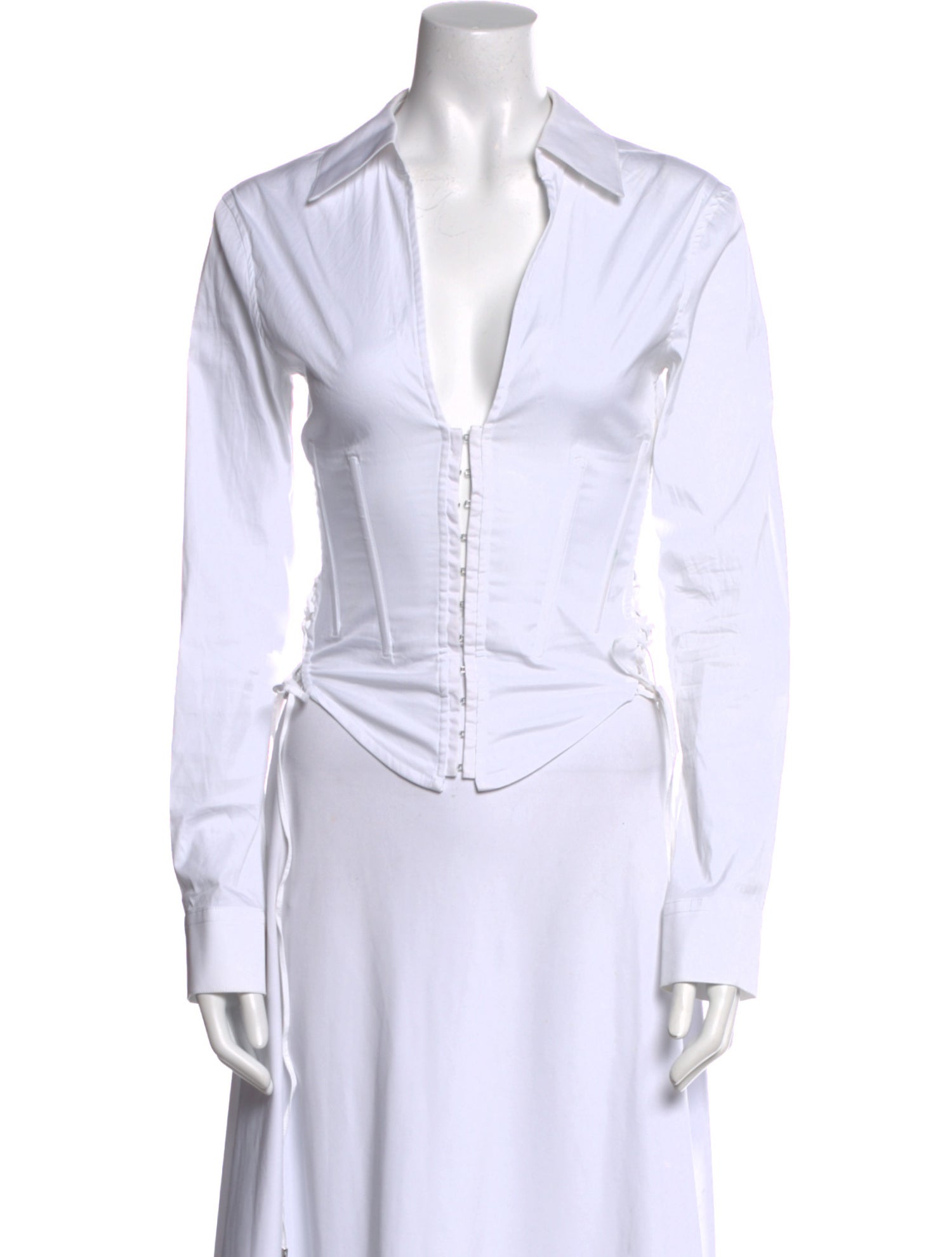 Mugler Long Sleeve Tunic