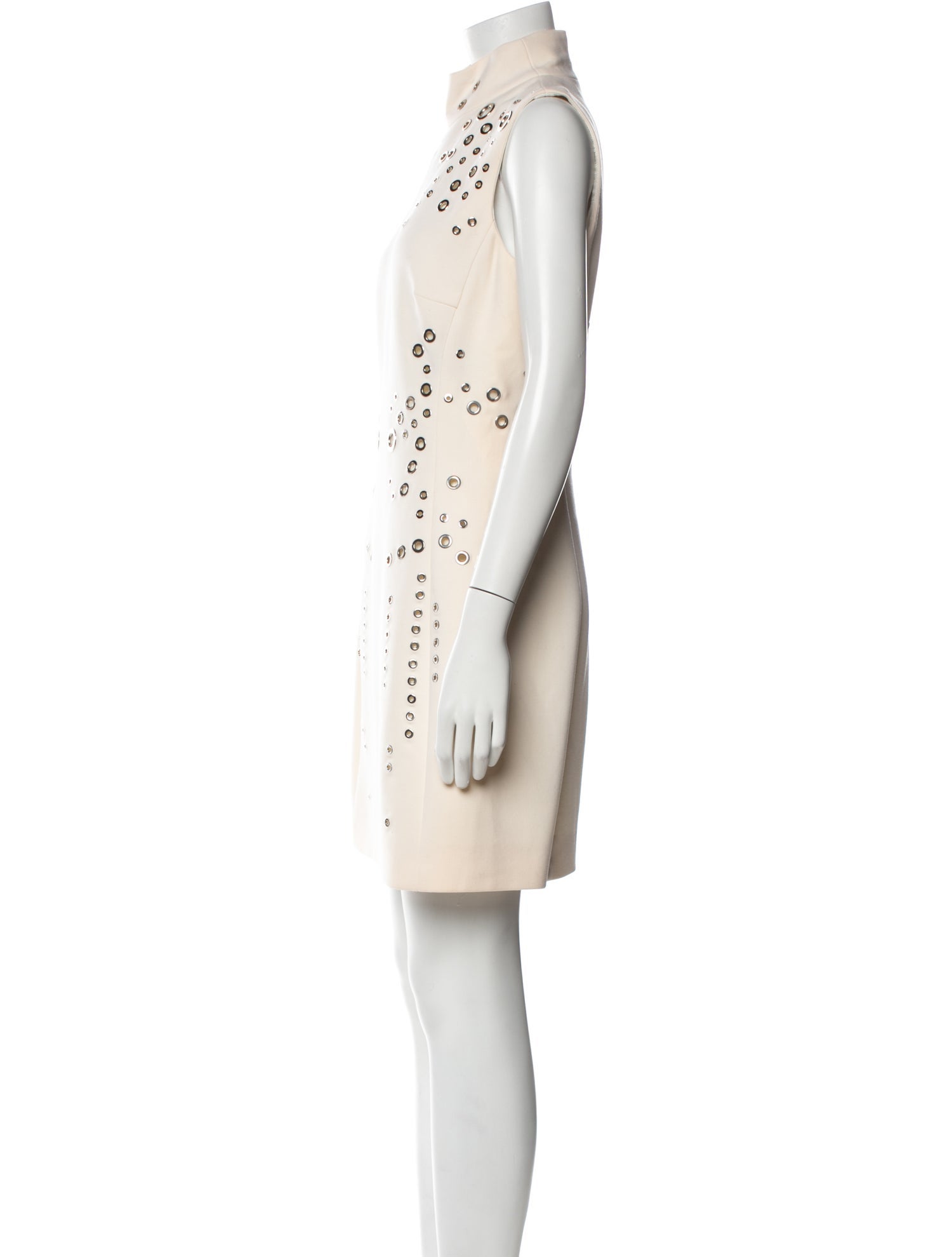 Mugler Virgin Wool Mini Dress w/ Tags