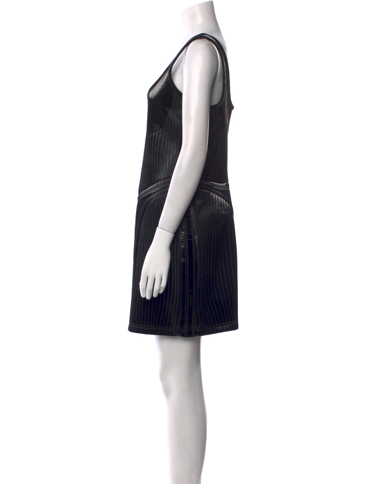 Mugler Striped Mini Dress w/ Tags