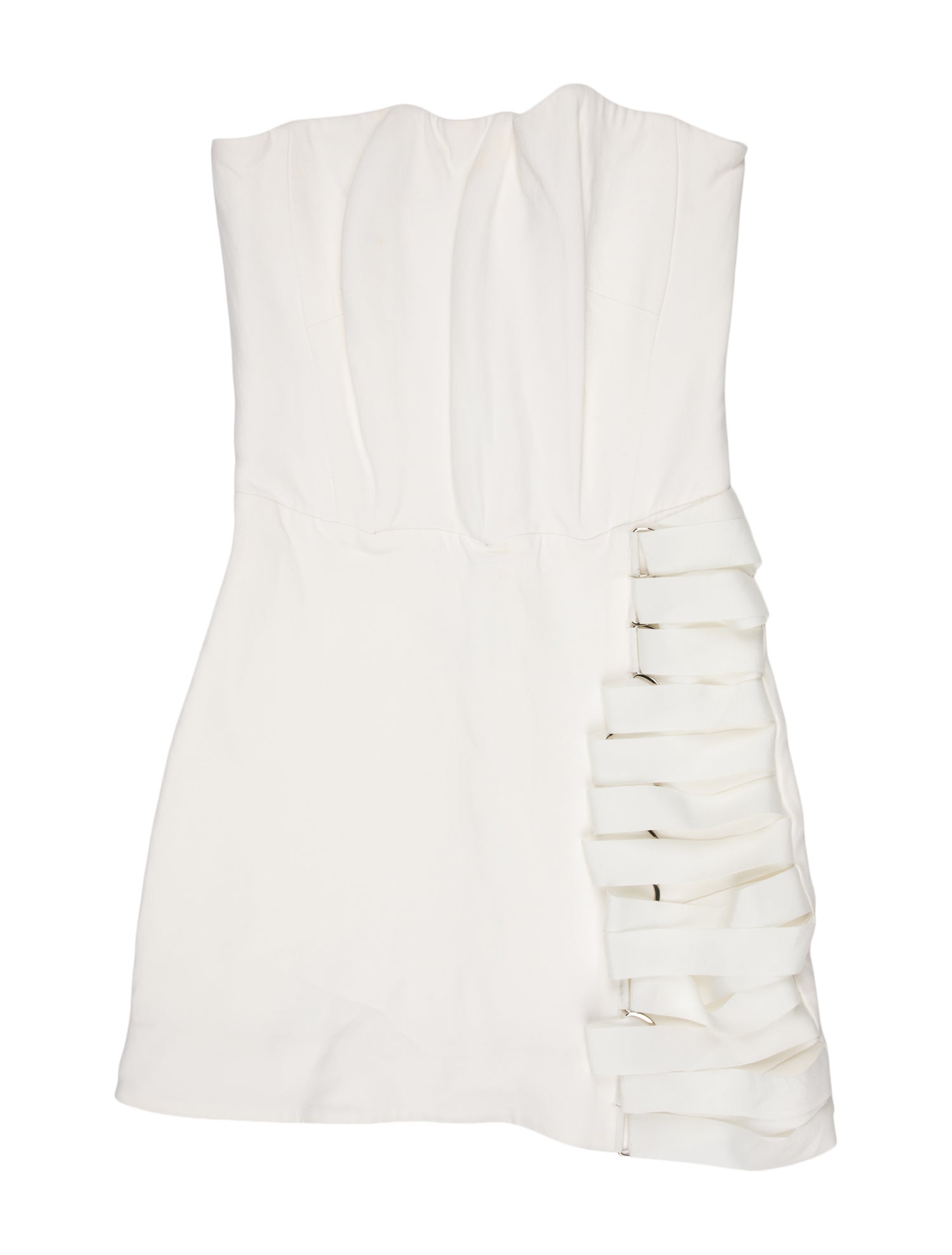 Mugler Strapless Mini Dress