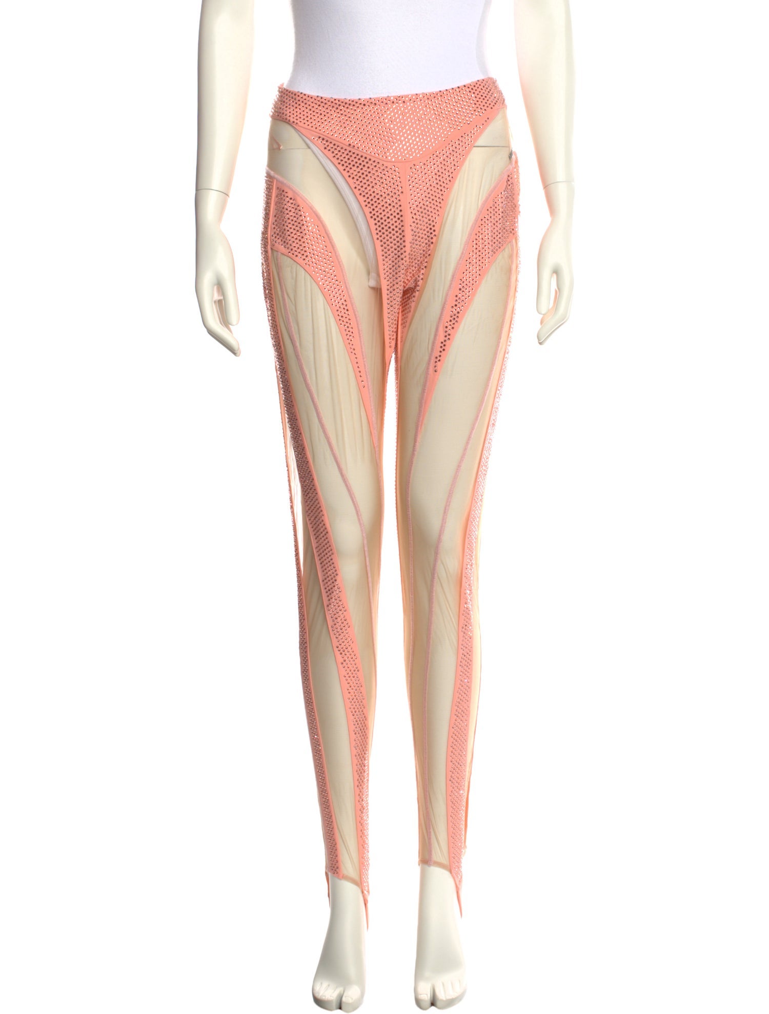 Mugler Skinny Leg Pants