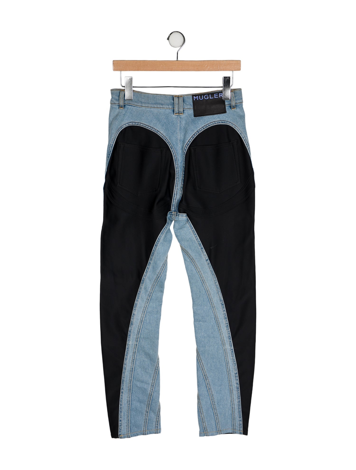 Mugler Mid-Rise Skinny Leg Jeans