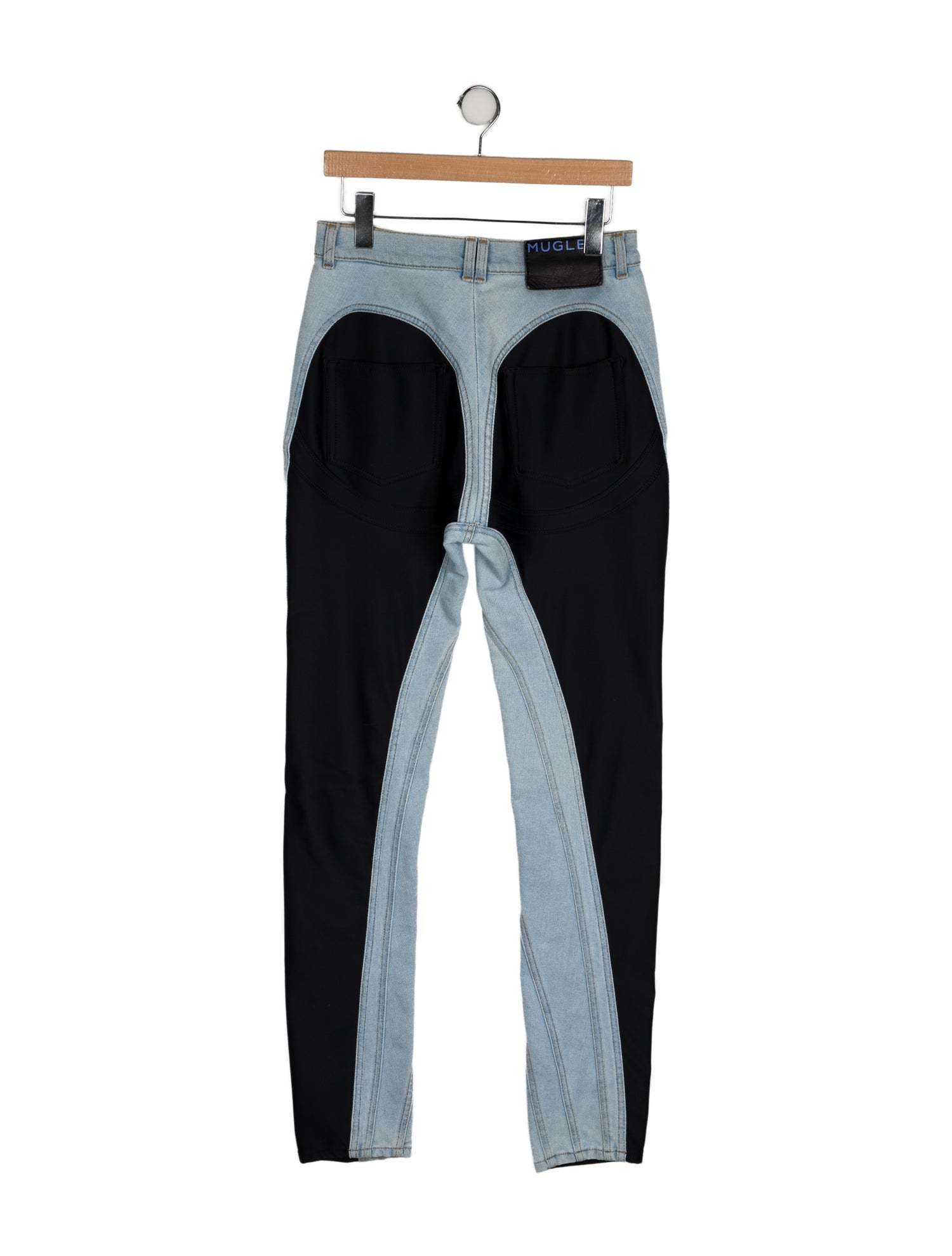 Mugler High-Rise Skinny Leg Jeans