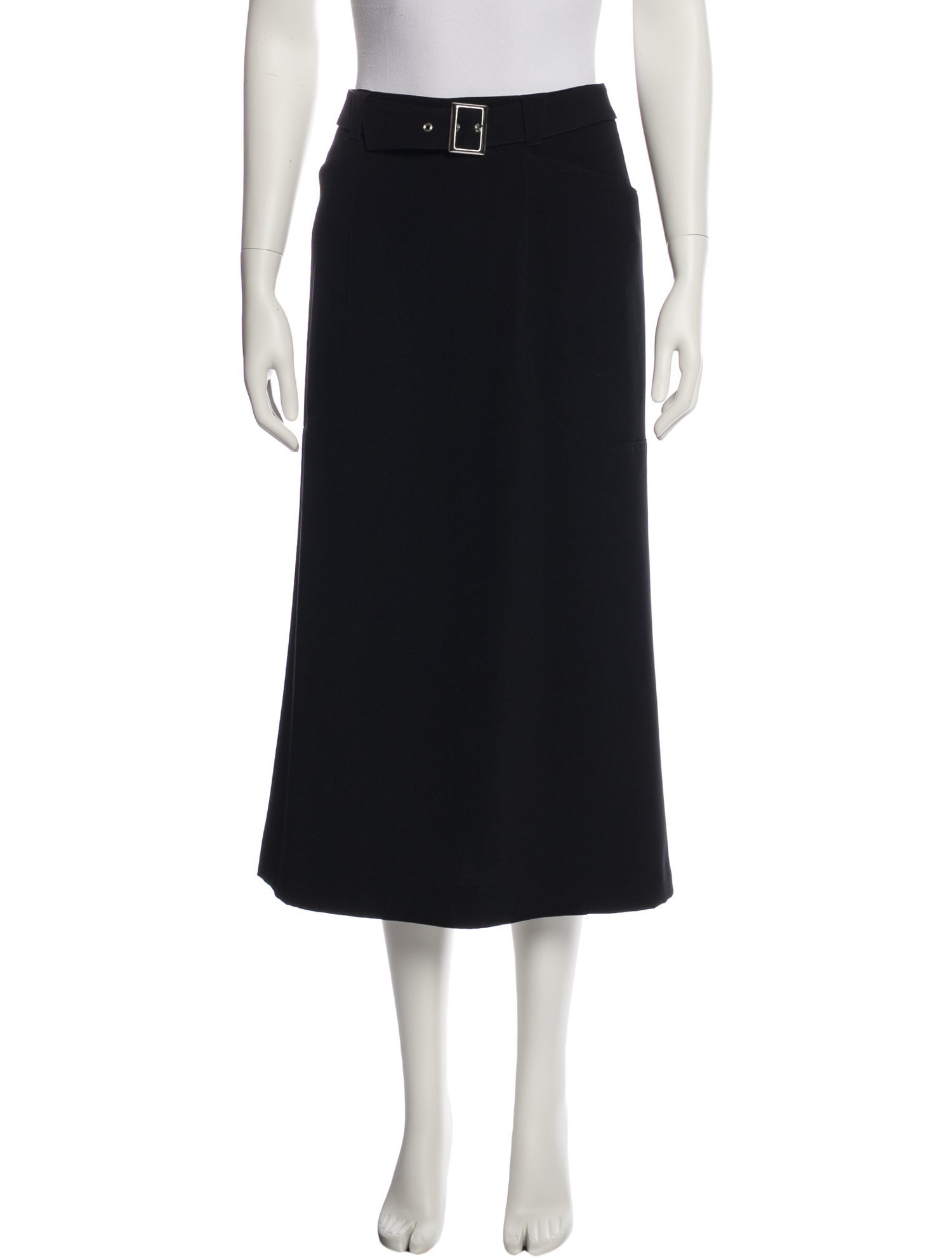 Mugler Vintage Midi Length Skirt