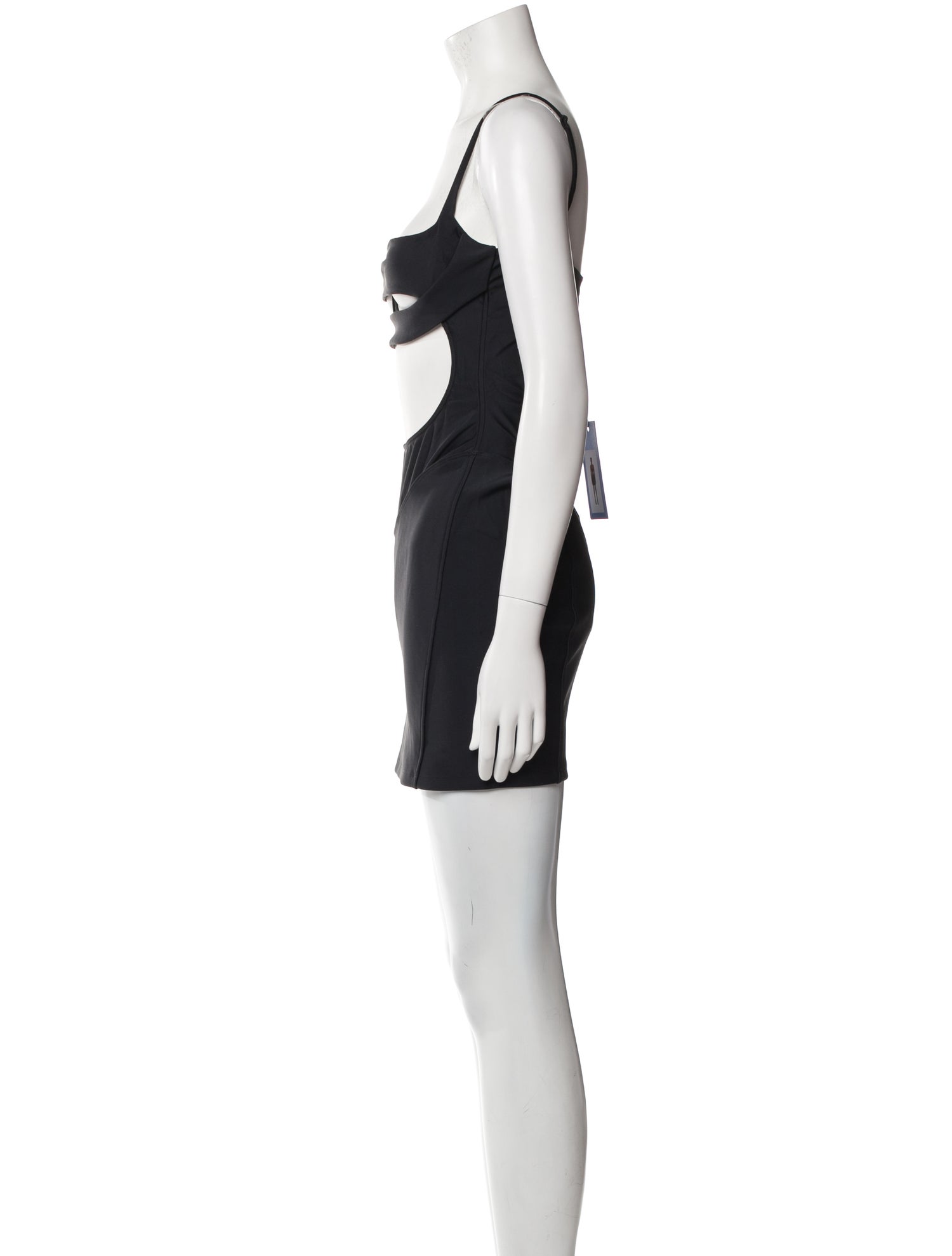 Mugler Square Neckline Mini Dress w/ Tags