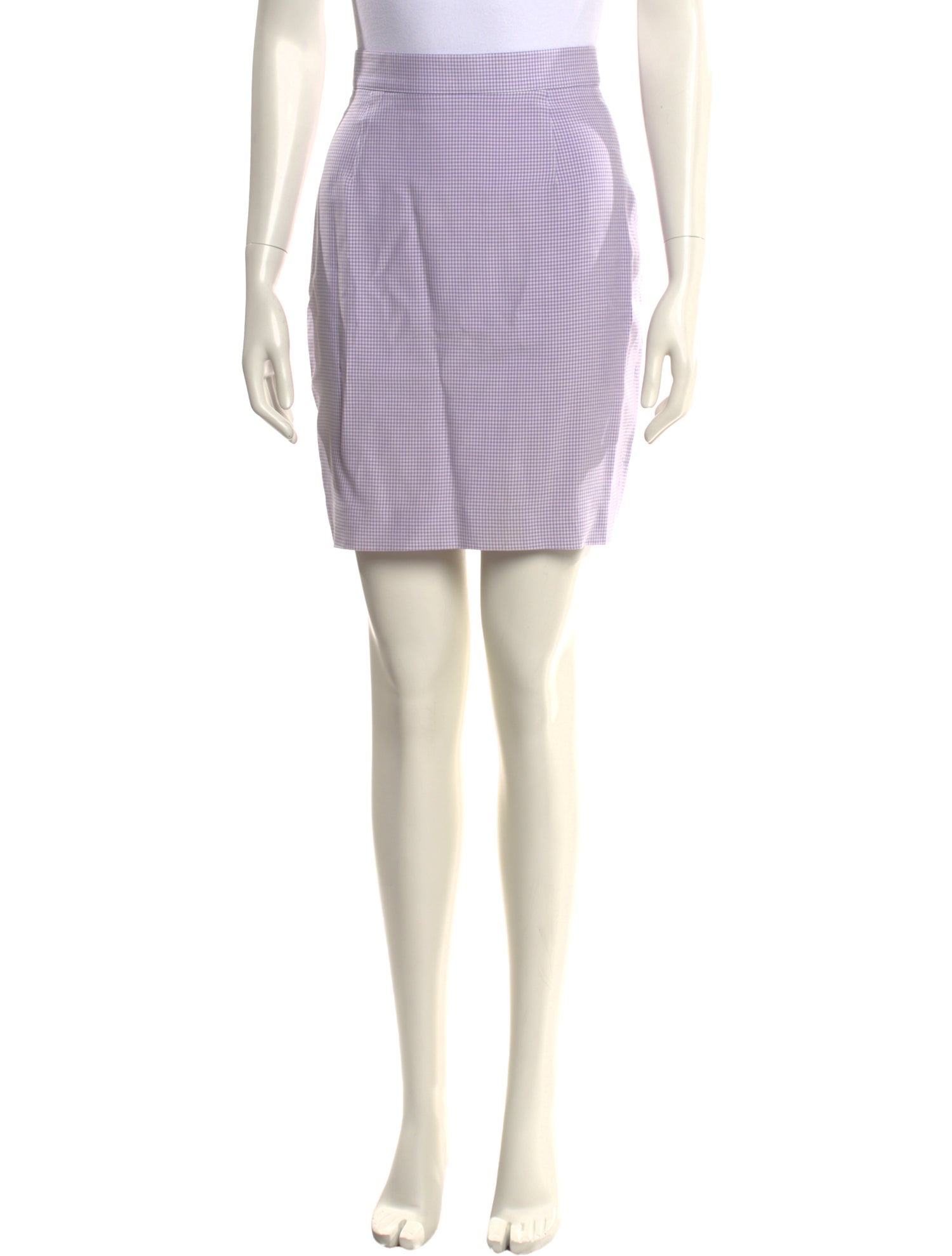 Mugler Wool Mini Skirt
