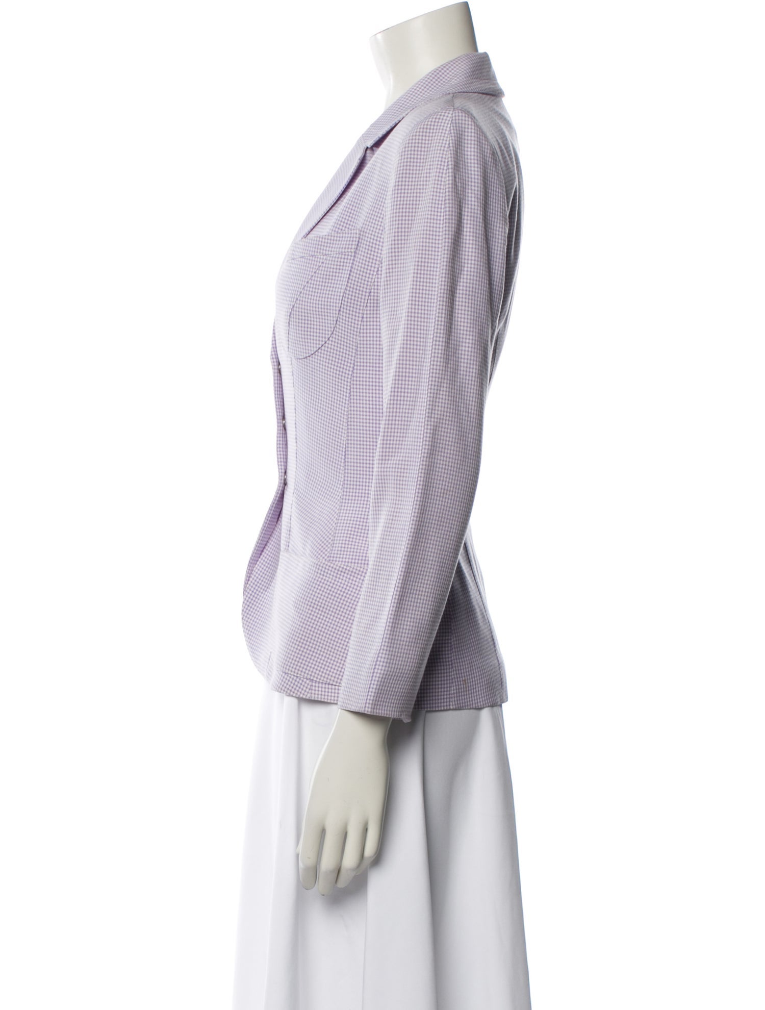 Mugler Vintage Striped Blazer