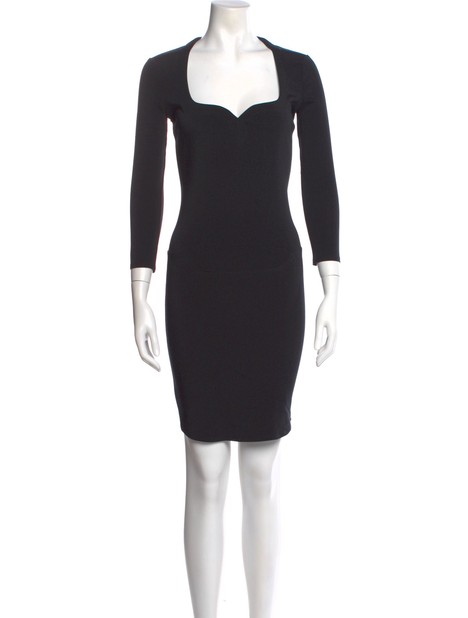 Mugler Square Neckline Mini Dress w/ Tags