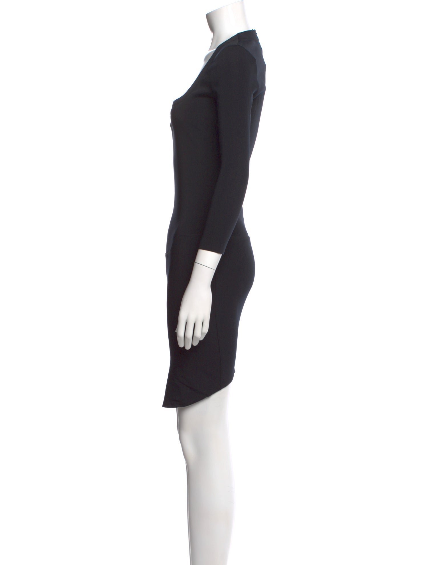 Mugler Square Neckline Mini Dress w/ Tags