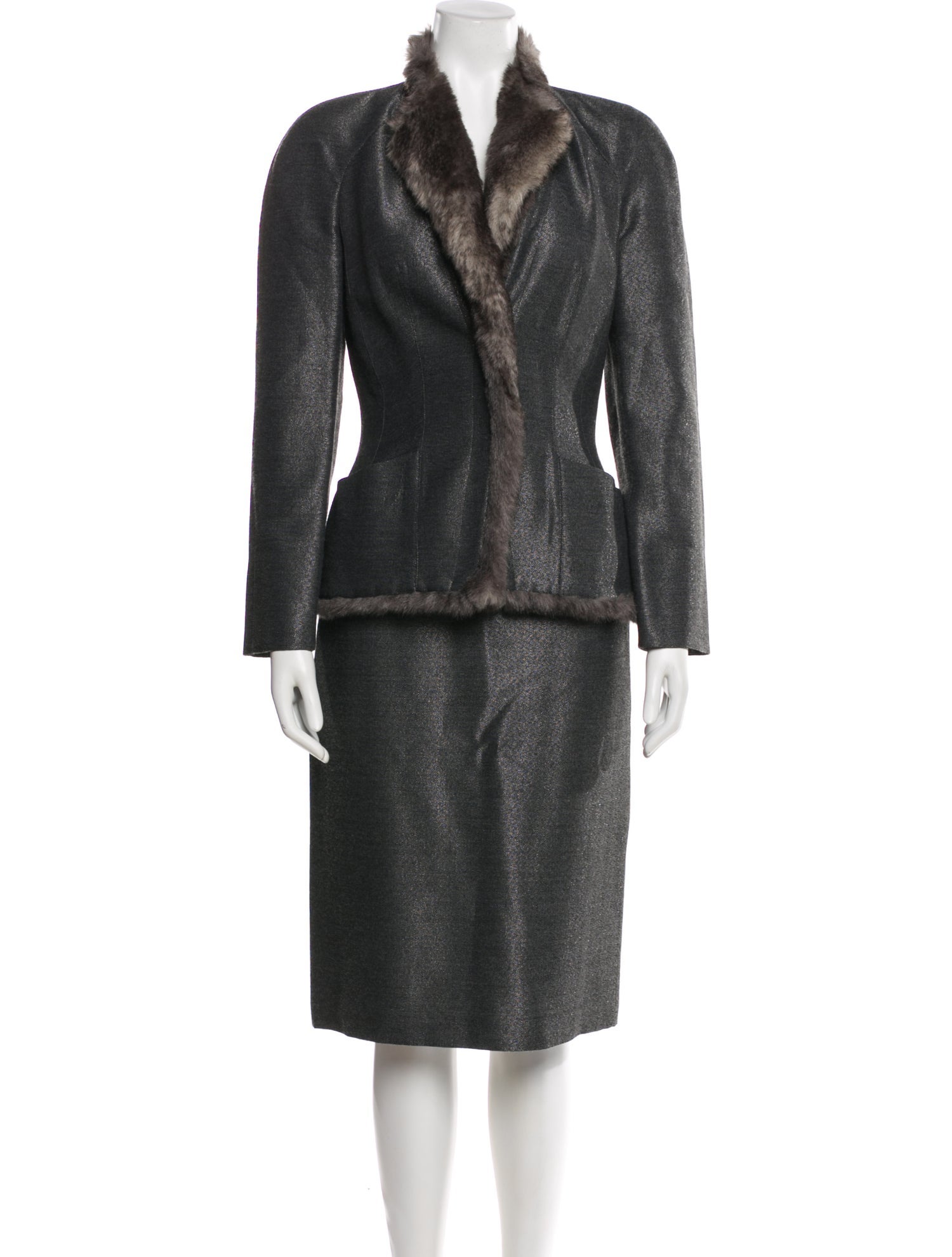 Mugler Vintage 1999 Skirt Suit