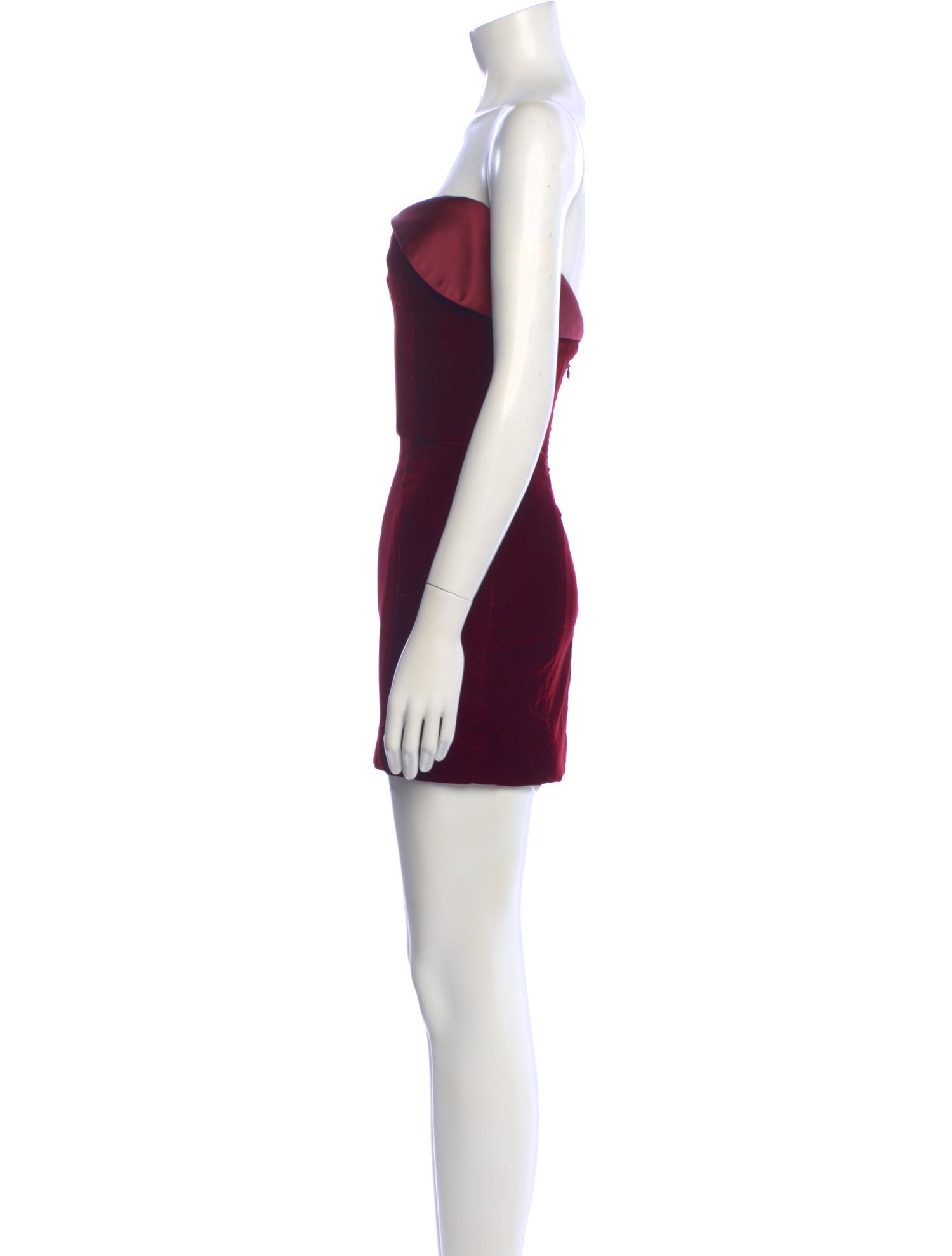 strapless mini dress white Lacynda Strapless Embellished Mini Dress White