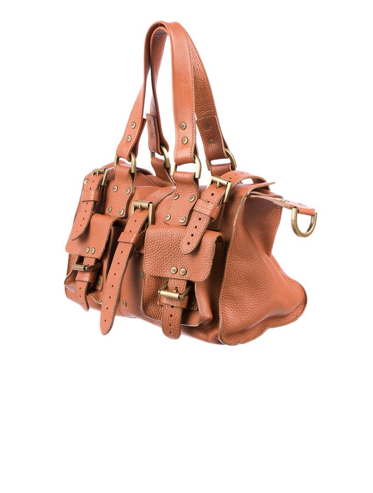 Mulberry Belted Satchel