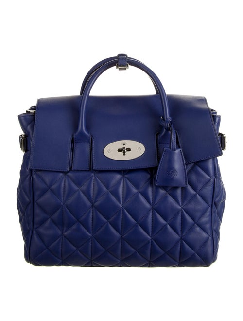 Mulberry Quilted Leather Bag Blue