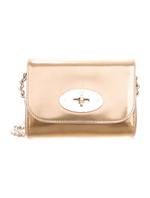 Mulberry Mini Lily Crossbody Bag Gold